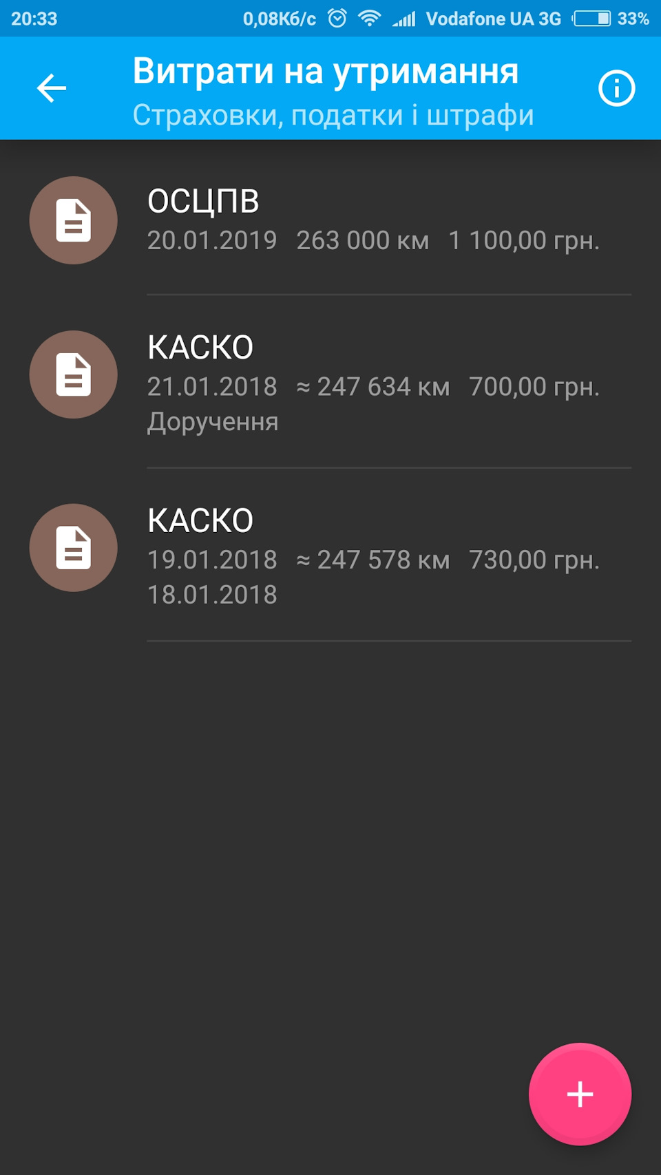 Запис #9. 20-01-2019. Рік з євробляхою. 3
