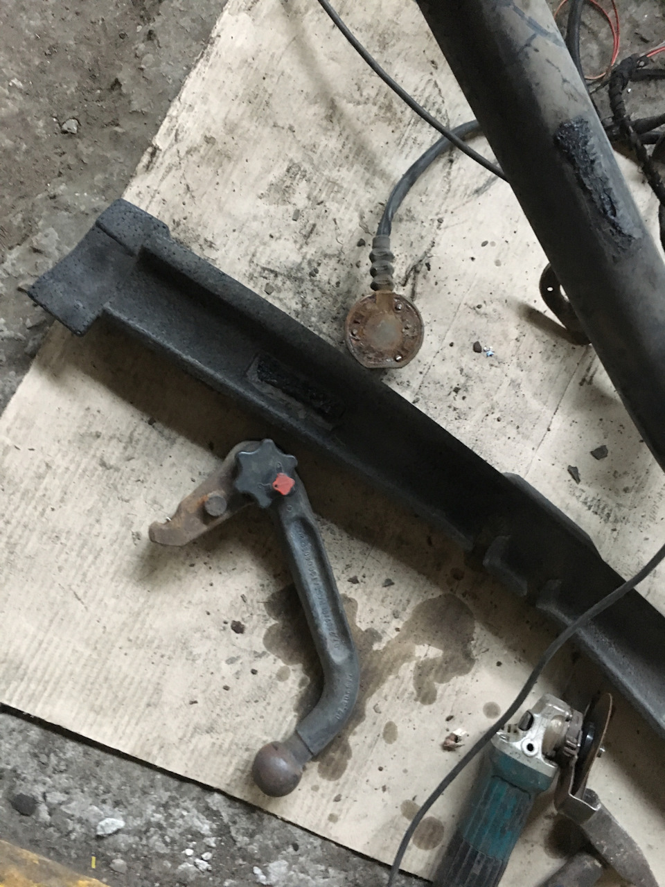 Фаркоп vw passat b5 part 1 5