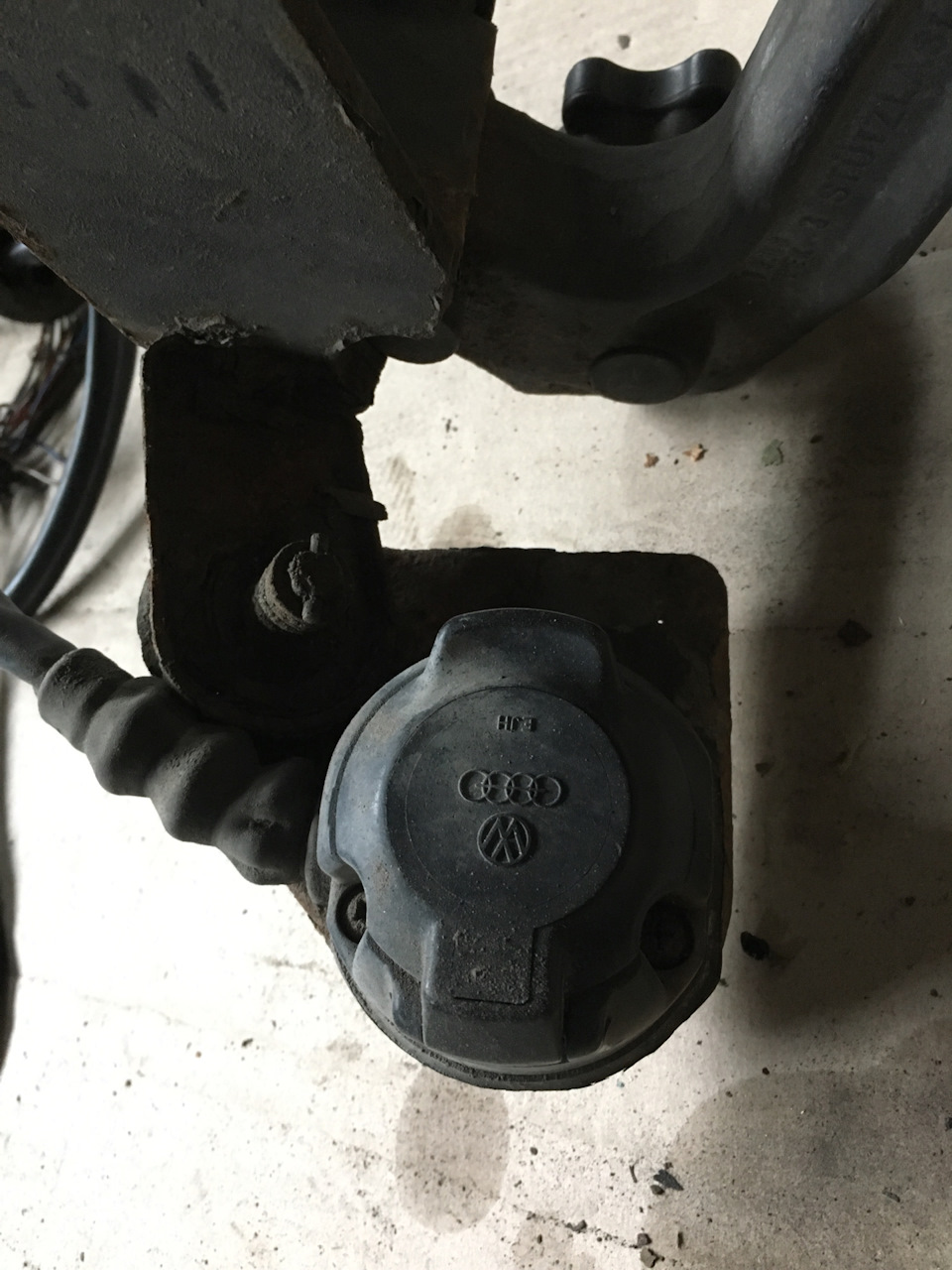 Фаркоп vw passat b5 part 1 3
