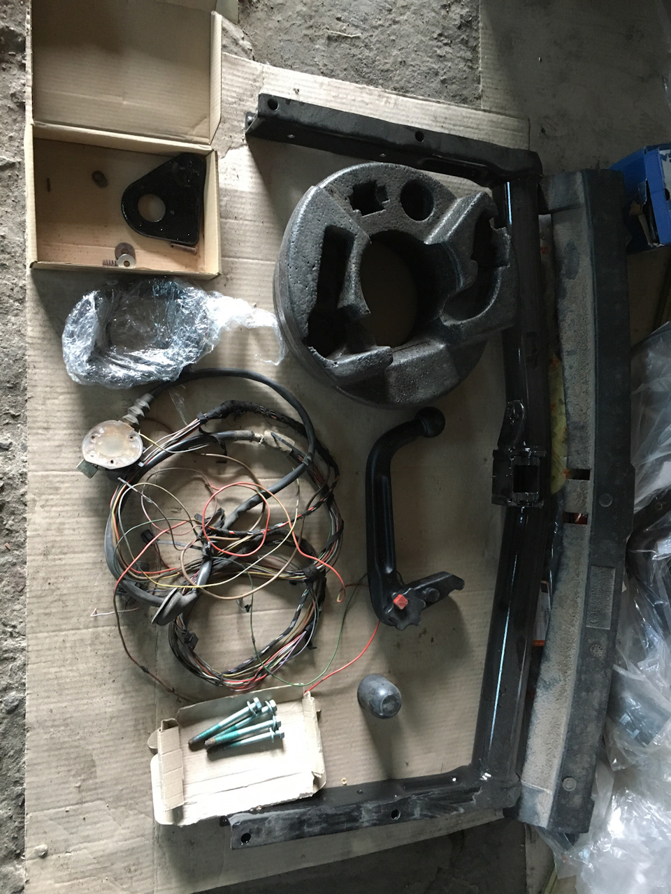 Фаркоп vw passat b5 part 2 1