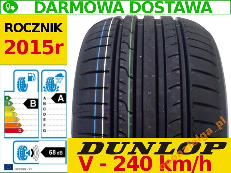 4x 205/55R16 DUNLOP SP SPORT BLURESPONSE 91V 2015r 1