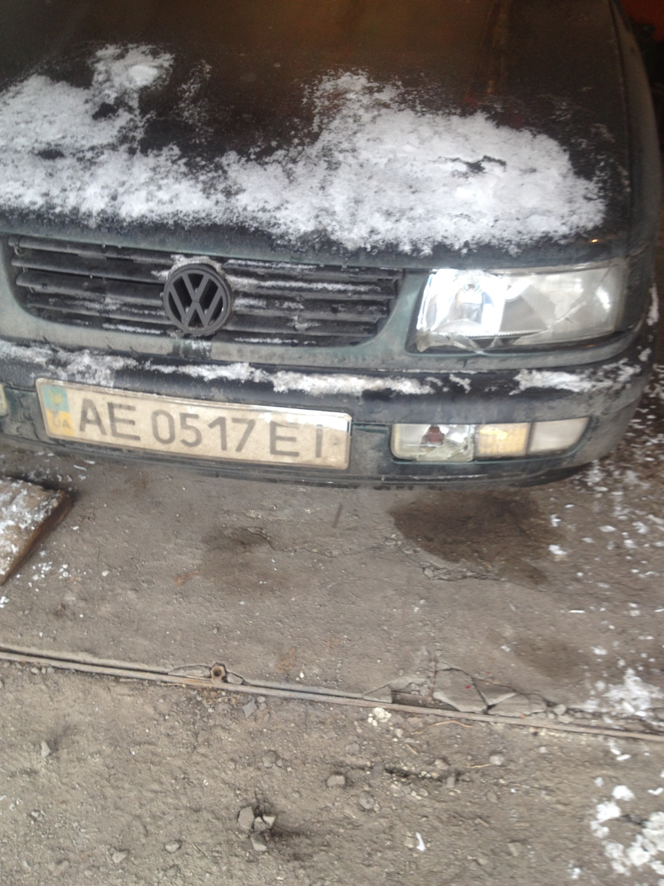 ДТП Passat vs Touareg 2