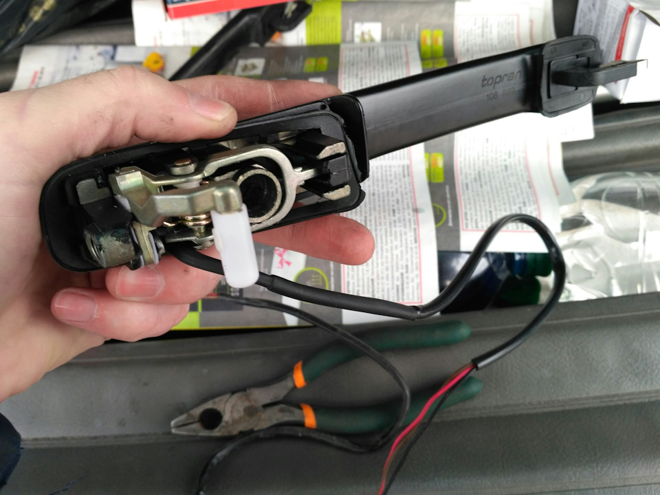 Зовнішня ручка водія Topran 3