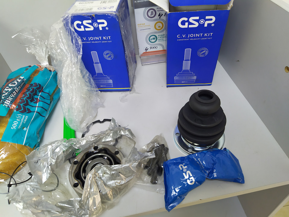 Внутрішні шруси GSP, передні колодки Ferodo і т.д.) 3