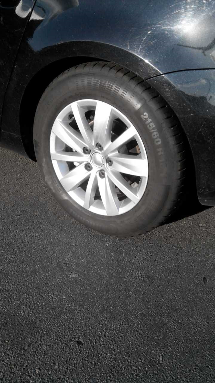 перейшов на гуму 215/60 R16 3
