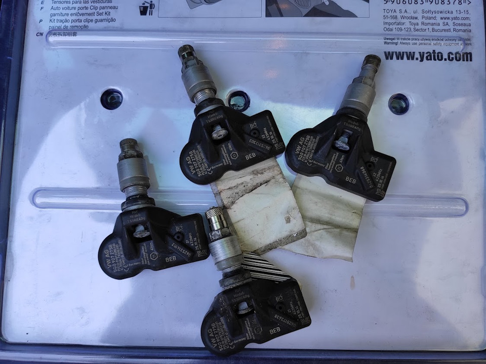Датчики TPMS 4