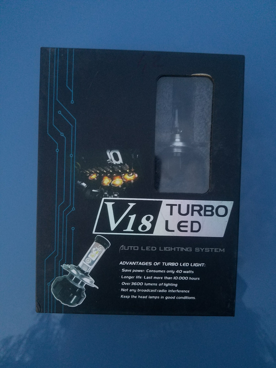 Установка Led ламп 2