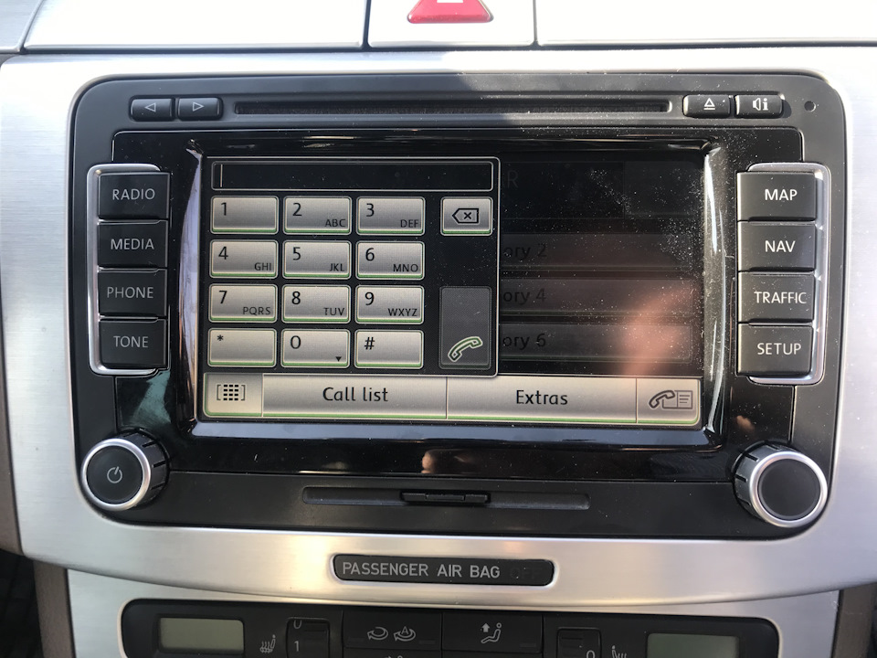 заміна блоку Bluetooth 3C8 035 730 на 7P6 035 730 D 4