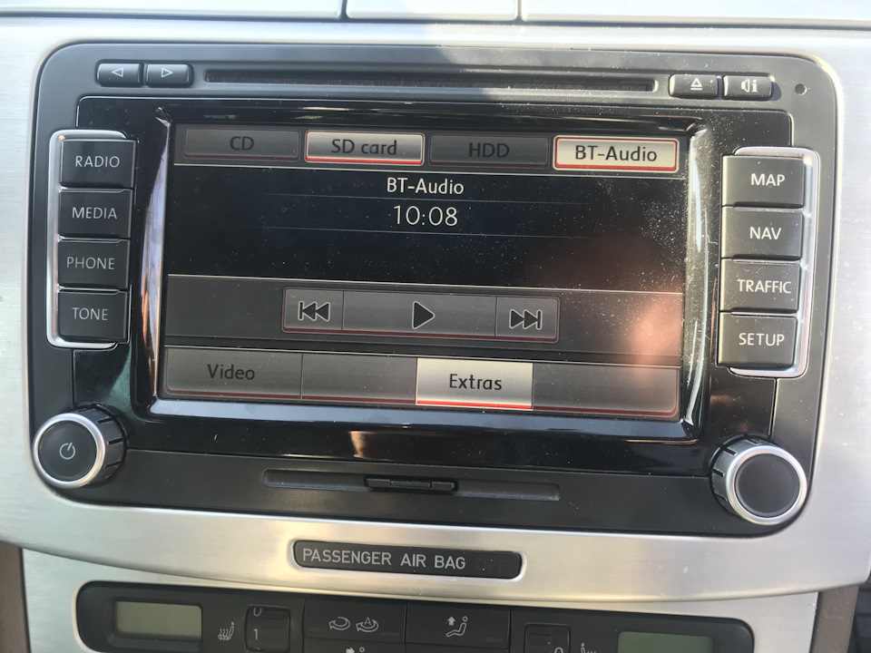 заміна блоку Bluetooth 3C8 035 730 на 7P6 035 730 D 5