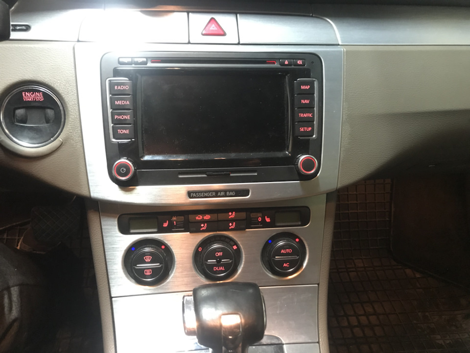 заміна блоку клімату 5K0 907 044 AK + декор 3C8 863 100A 4
