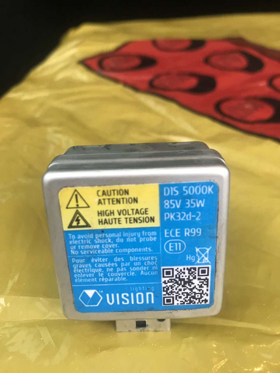 заміна ламп головного світла Osram Classic Xenarc 35w (D1S) 4300К 1