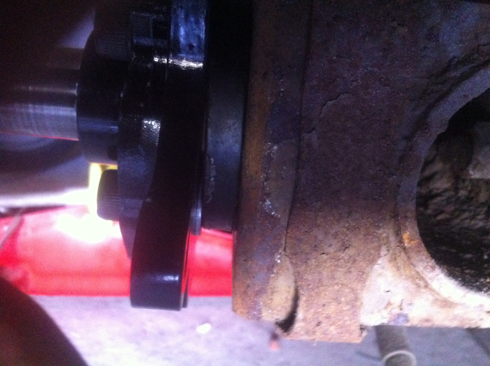 Brake Porn. Rear 256x22mm RS installed. 5
