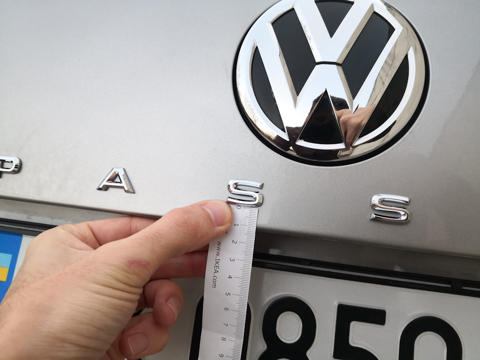 Емблеми Passat B8 R-line facelift 5