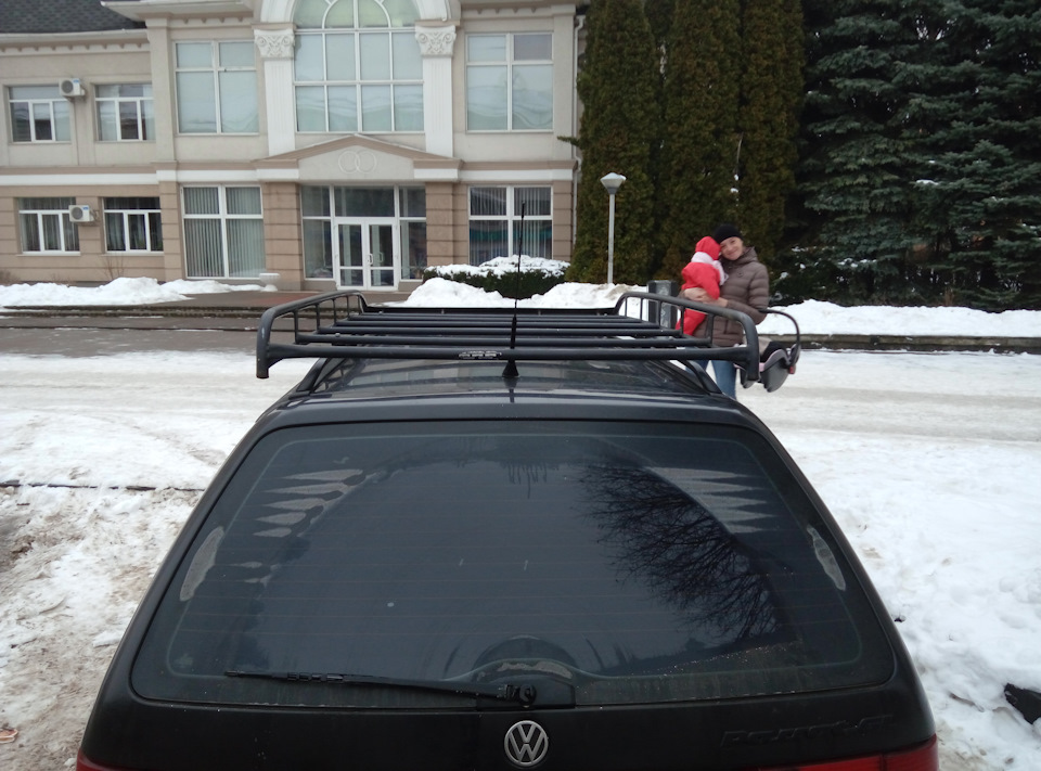 Встановлення верхнього багажника завершено 5
