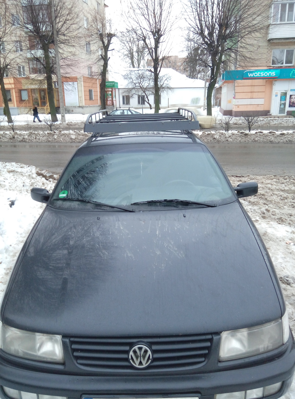 Встановлення верхнього багажника завершено 2