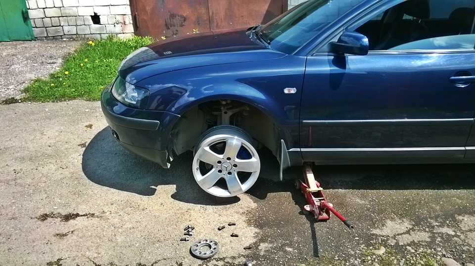 Примірка дисків Mercedes 1