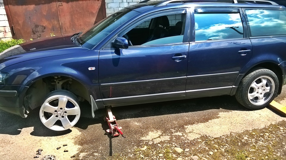Примірка дисків Mercedes 3