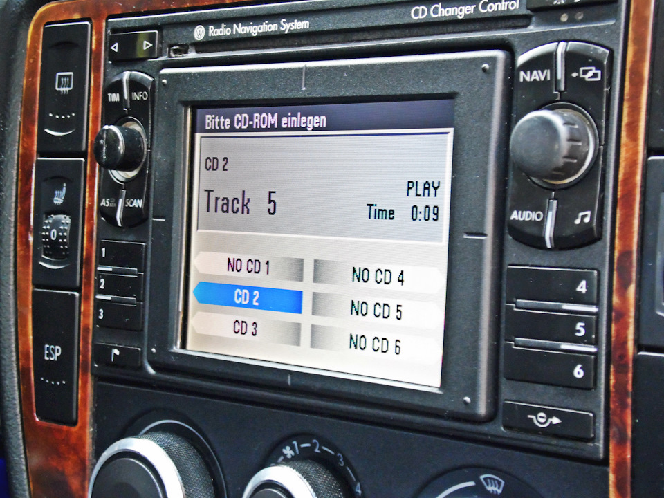 VW Radio Navigation System 4