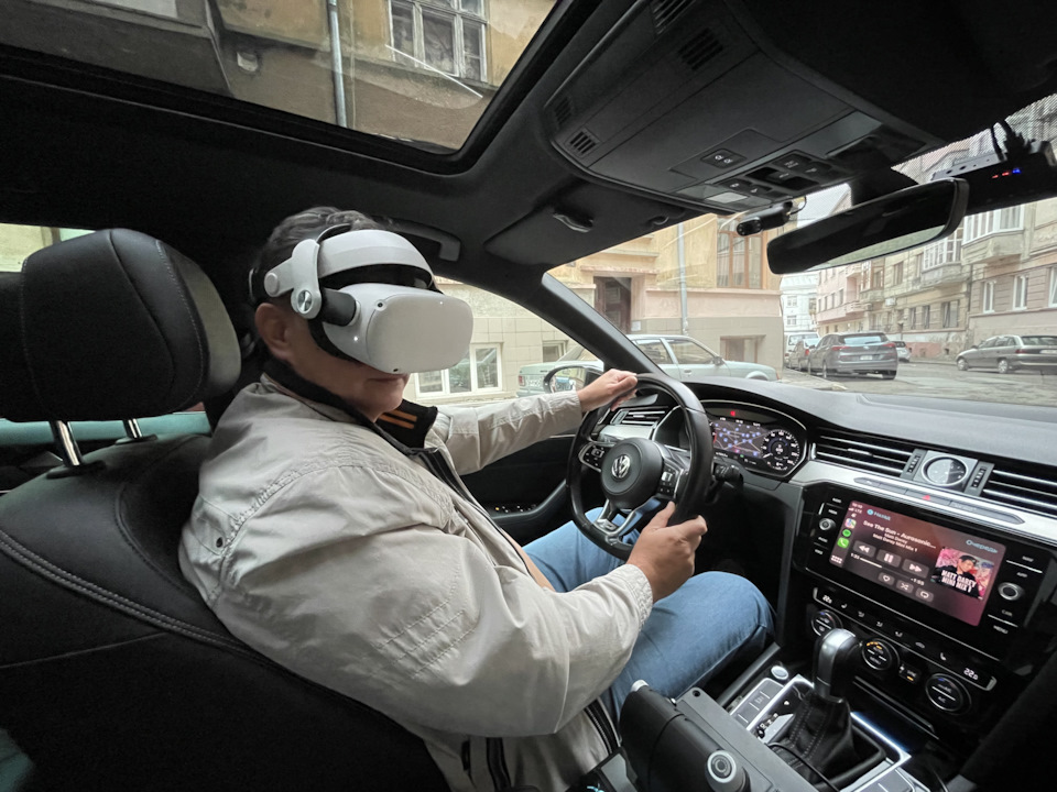 Meta Quest 2 test in Volkswagen. 1