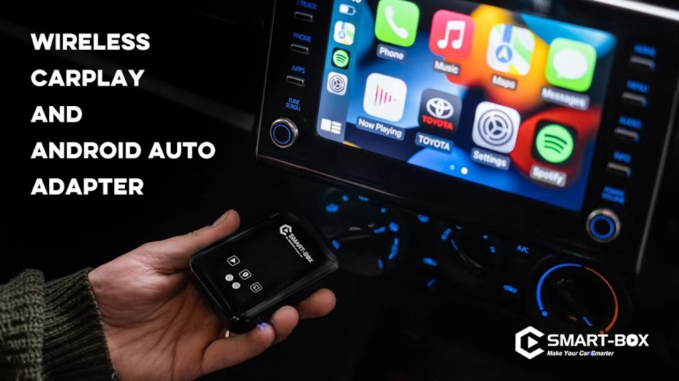 Smart-Box: бездротовий адаптер CarPlay та Android Auto 1