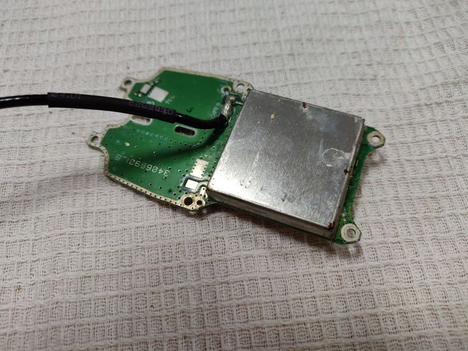 Ремонт антени GPS volkswagen 3
