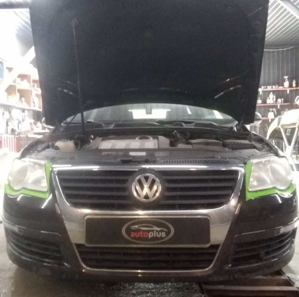 Поліровка/закочування фар Passat B6 2