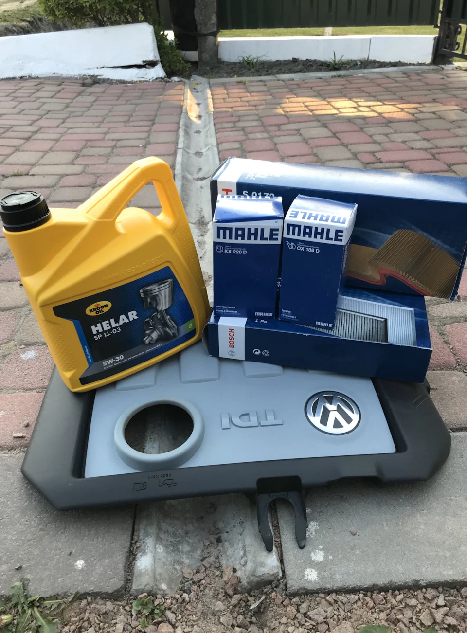 Заміна мастила та фільтрів ~ Vw passat b6-Brown ~