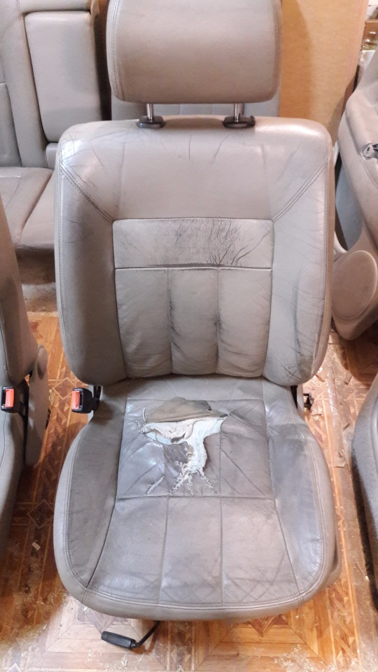 два салона на Passat b4 (1-беж. кожа, 2-ткань) 5