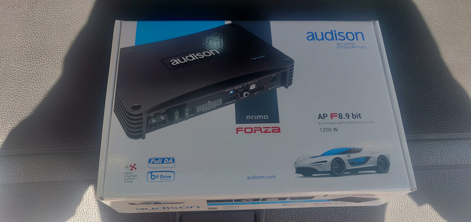 Процесорний підсилювач Audison Prima Forza AP f8.9 bit 💪💪💪 1