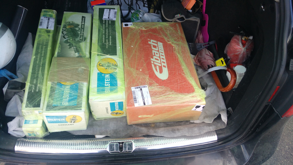 Занижена підвіска Eibach Pro-Kit + Bilstein b4 1