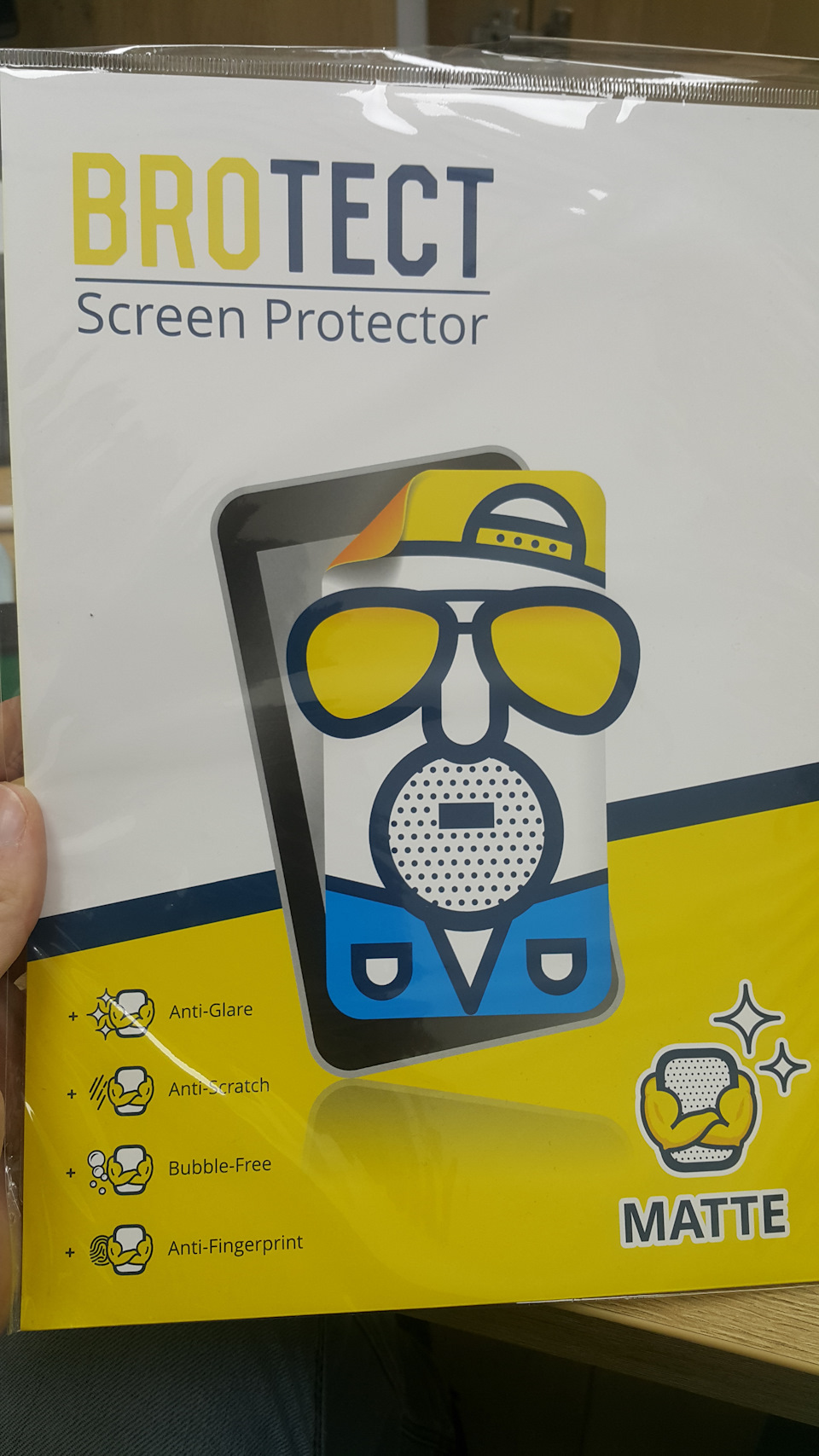 DISCOVER PRO MIB2.5 (9.2 ) матова захисна плівка BROTECT на екран 5