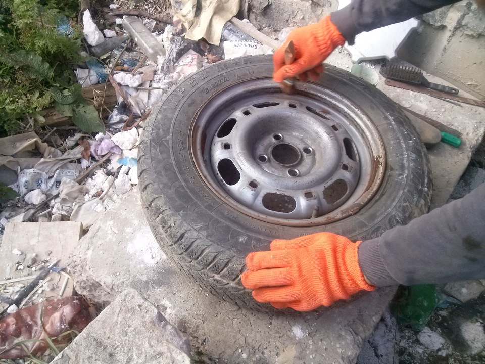фарбування дисків своїми руками 3