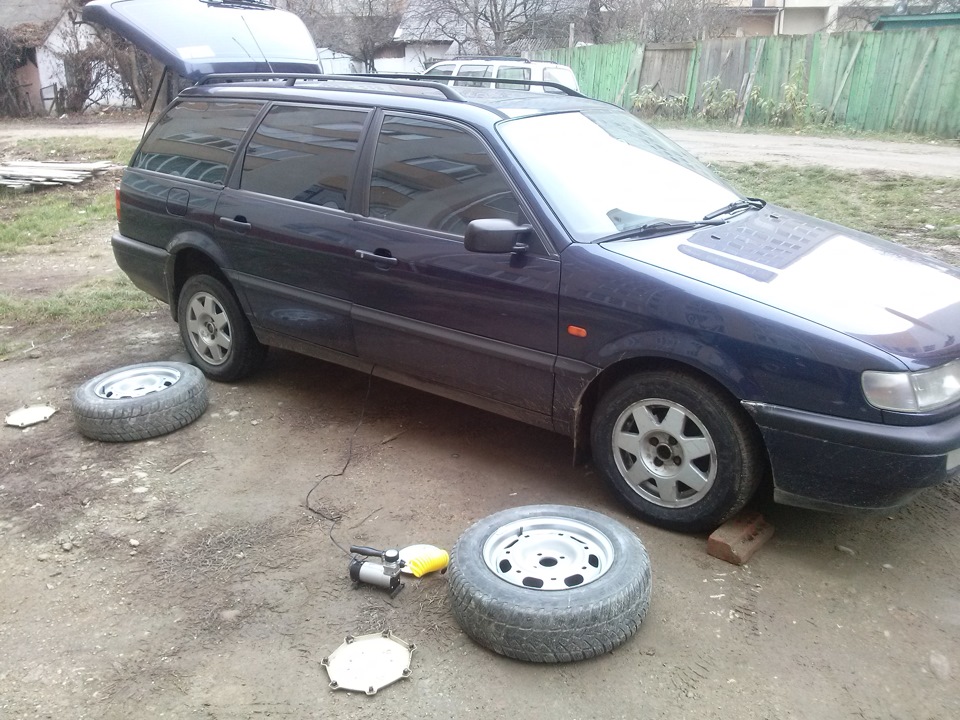 ставимо зимову гуму =) 1