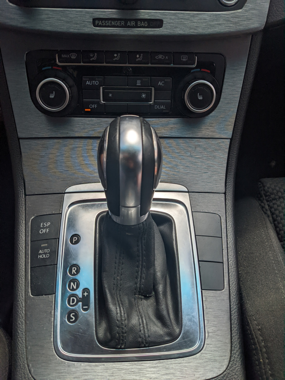 Установка ручки АКПП від passat b7 2