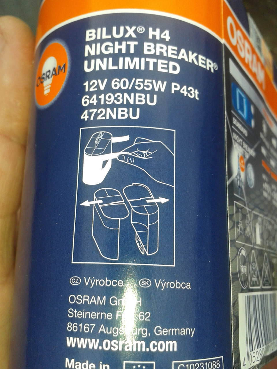 OSRAM Night Breaker UNLIMITED 3
