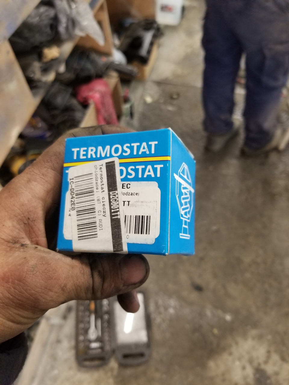 Змінив термостат 1