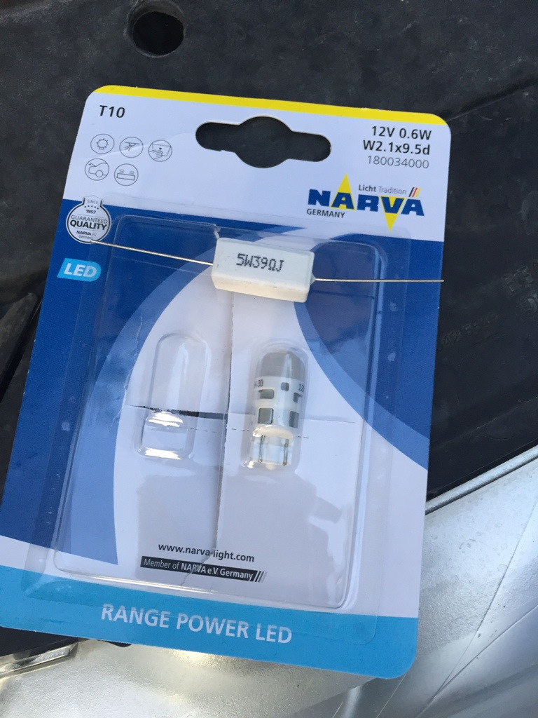 Встановлення LED габаритів 1
