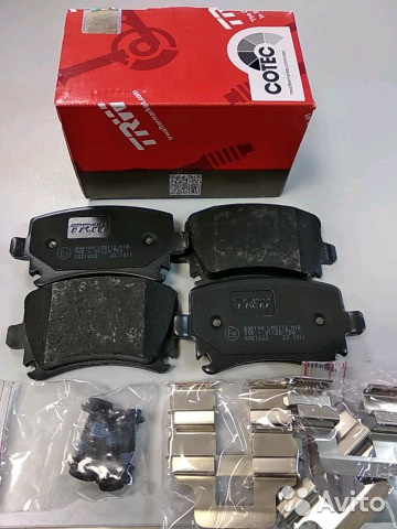 Задні колодки TRW GDB1622 2