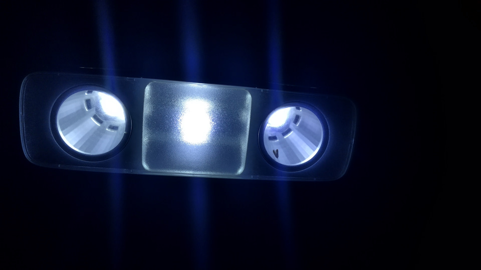 заміна внутрішніх світильників на led 3