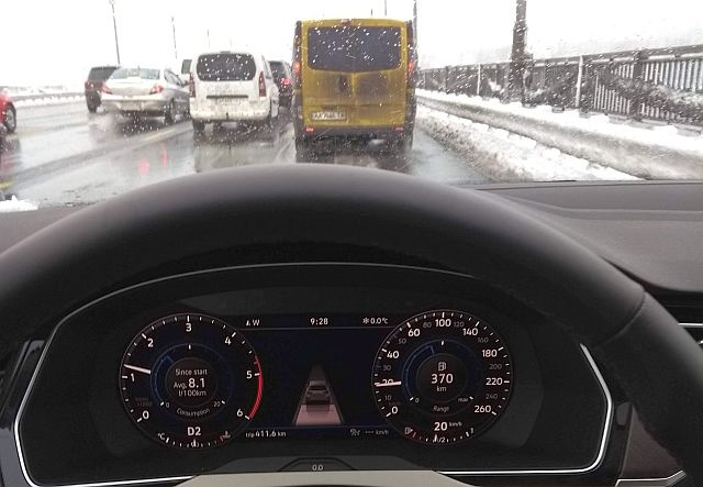 заліпило снігом датчик adaptive cruise control 3