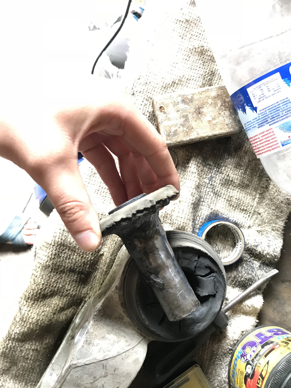 Заміна сайлентблоків балки 3