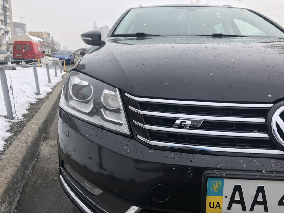 Передній бампер R-line або почалося 5