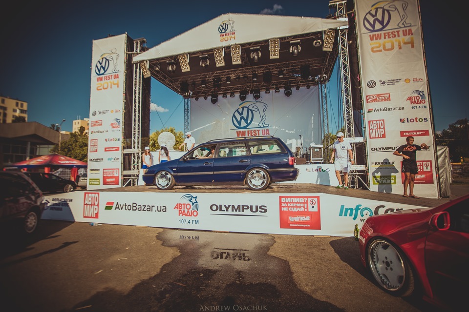 Passat on VW fest UA 2014 3