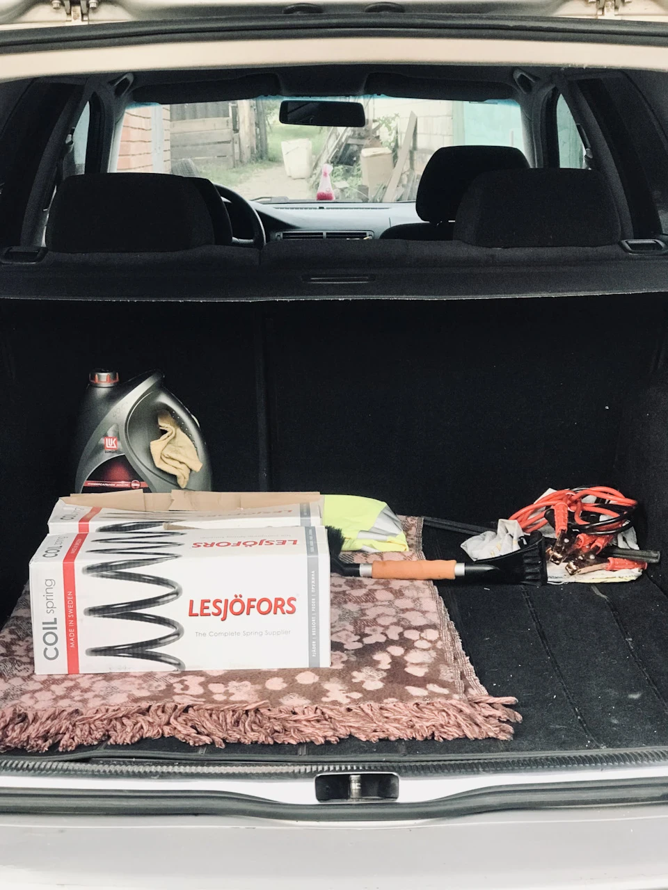 Заміна передніх пружин Lesjöfors