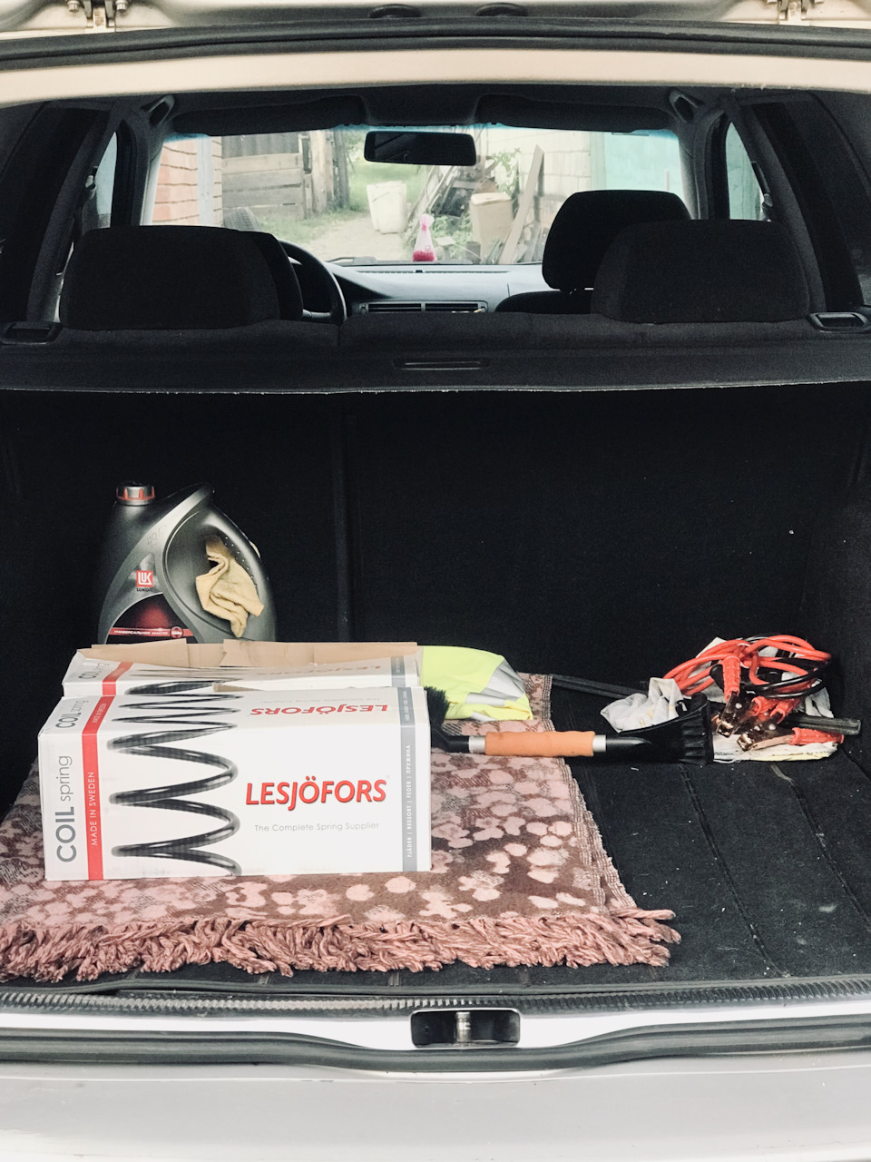 Заміна передніх пружин Lesjöfors 1