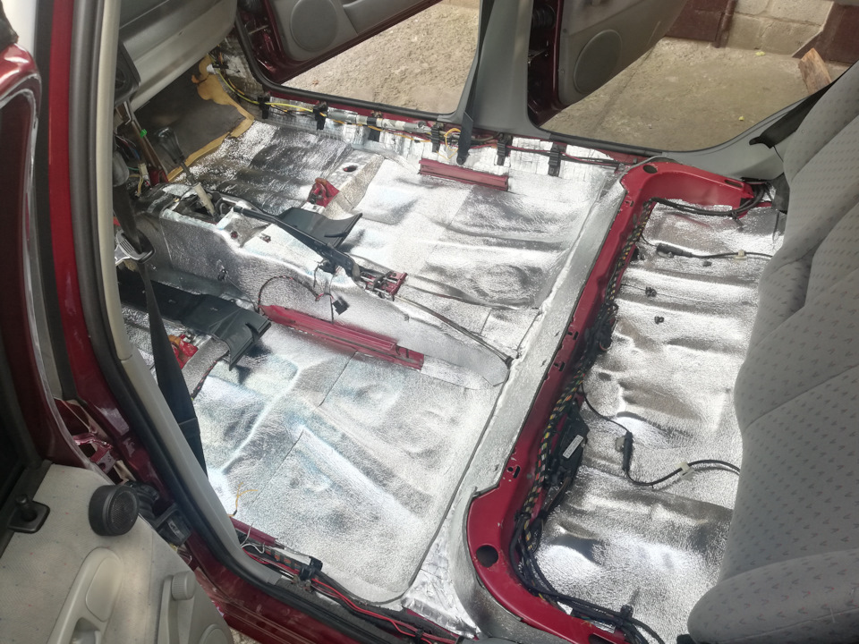 Шумка кузова Passat B4! 3