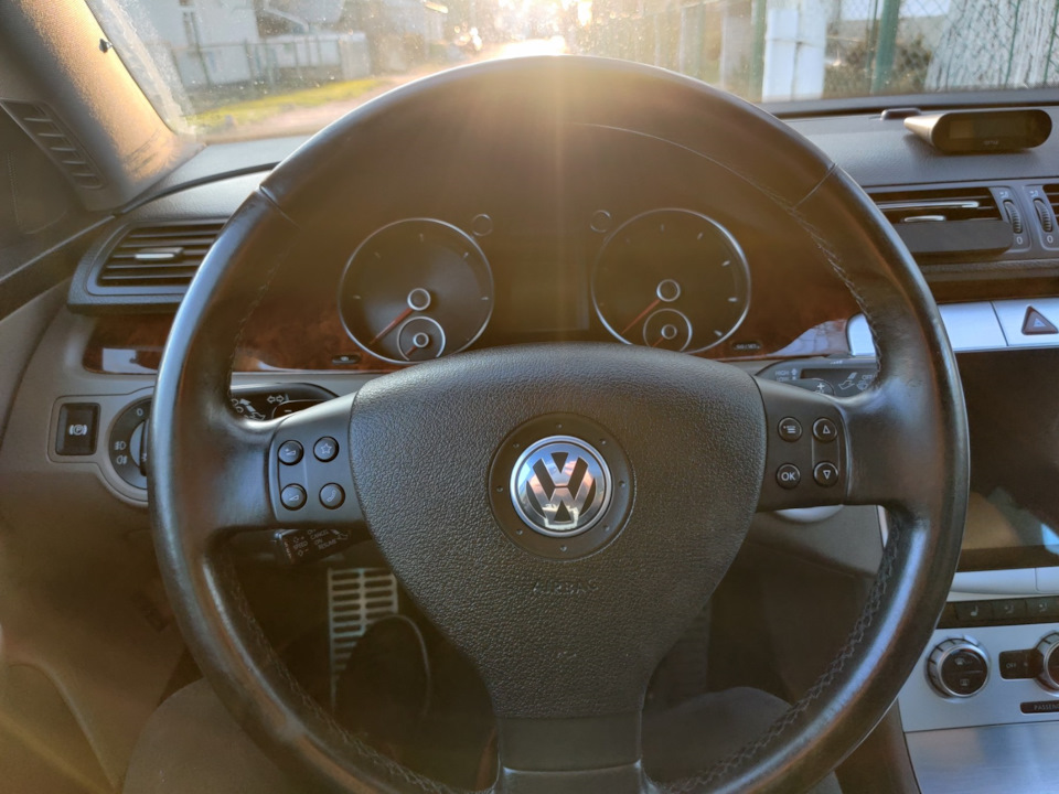 Встановлення керма від Tiguan на Passat B6 3