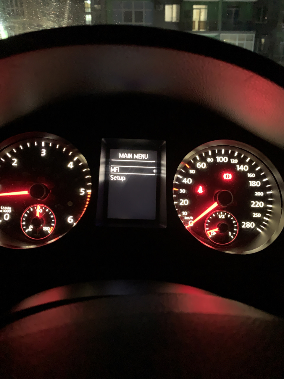 Приборка від CC у Passat b6 5