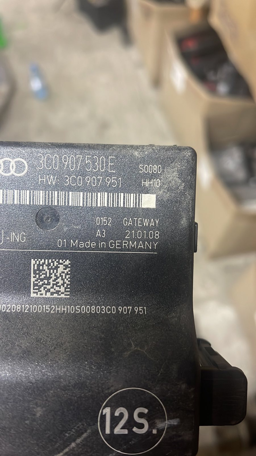 Встановлення getawey Passat b6 1