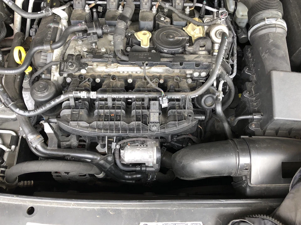 Чистка впускних клапанів та впуску 1.8 tsi CPRA USA